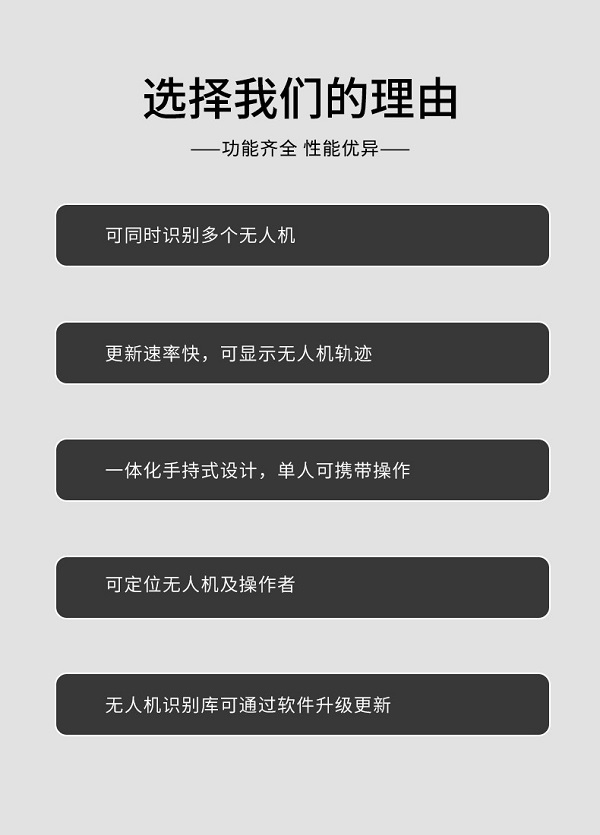 手持式無人機偵測定位ZC-03型設(shè)備(圖3) 手持式無人機偵測定位ZC-03型裝備設(shè)備(圖3)