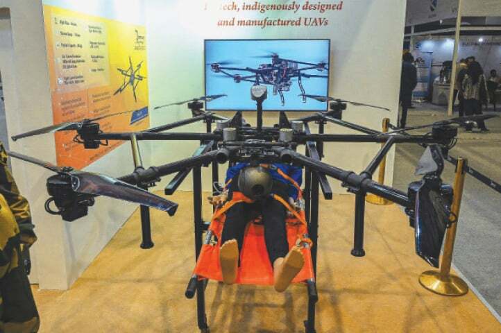 印度“救護車無人機”亮相 極端環境下可提供人員急救(圖2)