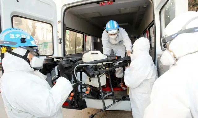 工業無人機防疫大展身手,石家莊消殺30多萬平米(圖4)